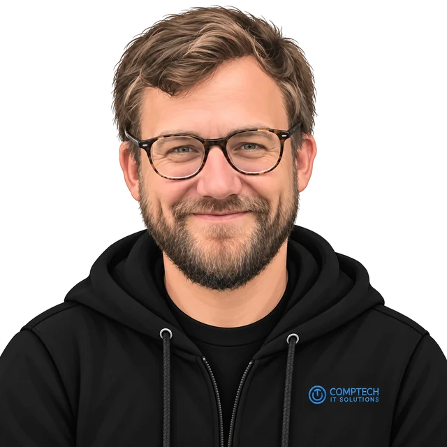 Dan, Finance Officer at CompTech